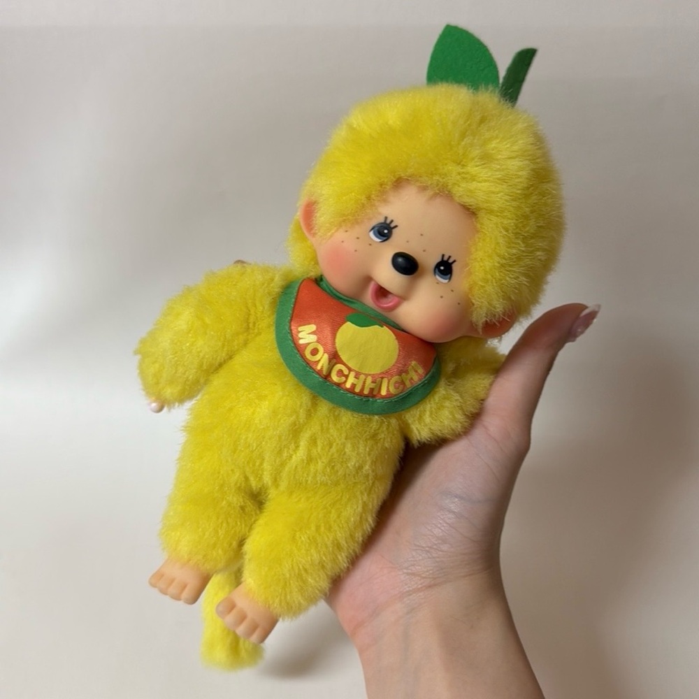 Summer Orange Monchhichi Miyazaki Limited Rare Sekiguchi Plush Doll 🇯🇵 - Picture 10 of 13